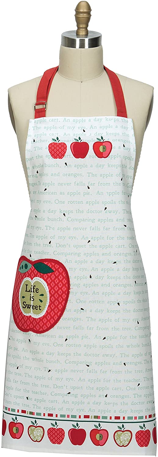 Kay Dee Designs Apron, Happy Apple (Life Is Sweet)