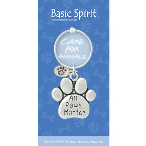 Basic Spirit 'Global Giving Key Chain, Dog Mom (Animal Welfare)