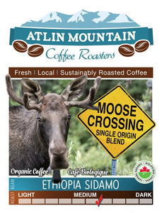 Atlin Mountain Coffee, Moose Crossing (Whole Bean, Organic) 400g