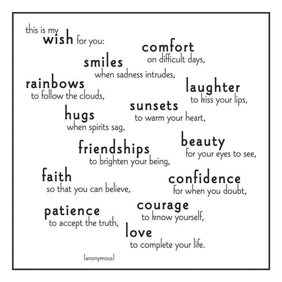 Quotable Card - My Wish For You, 158 Card