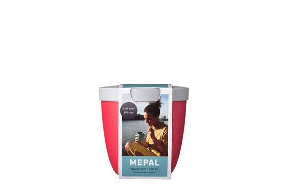 Ellipse Snack Pot, Nordic Red 500ml