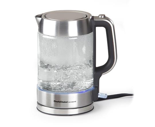 Chef'sChoice International Cordless Electric Glass Kettle Model 682, 1.7L