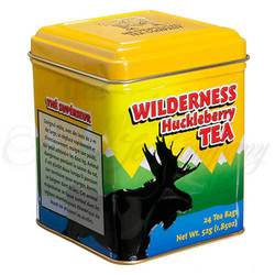 Wilderness Moose Black Tea, Large Tin 24 Teabags