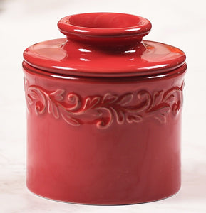 Butter Bell, Antique Rouge Red, 1/2 Cup 4.25"Hx3.75"W