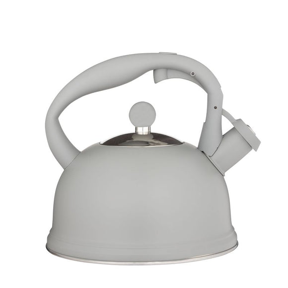 OTTO Typhoon Whistling Kettle, Grey 1.8L