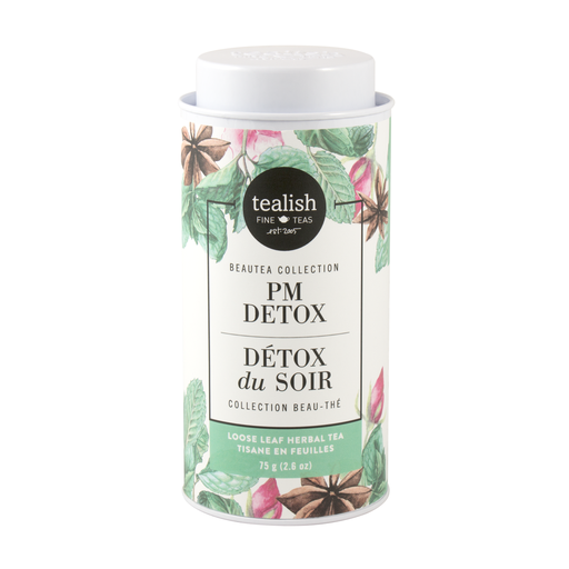 Tealish Beautea - PM Detox Loose Leaf Tea Tin, 75g/2.6oz