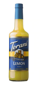 Torani, Sugar-Free Lemon Flavoured Syrup, 750ml (OD)