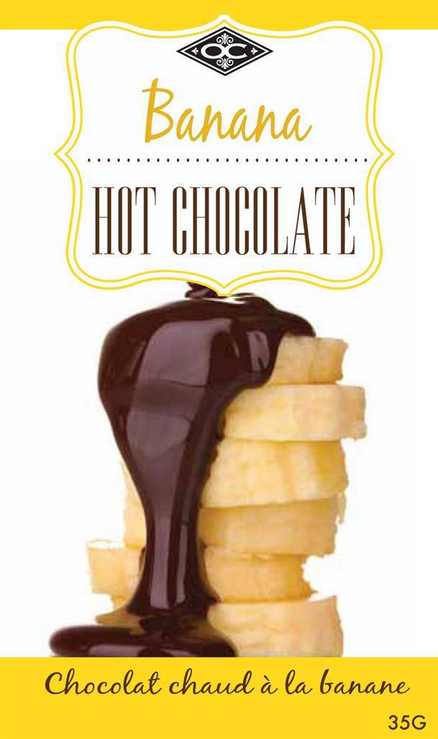 Hot Chocolate, Single Serving - Banana 35g