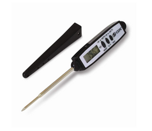 CDN Digital Pocket Thermometer, Black, -40 to 450F