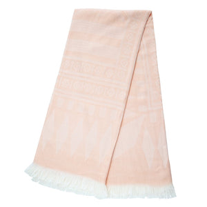 Brunelli Nordik Pink Throw Blanket, 50x60"
