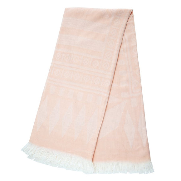 Brunelli Nordik Pink Throw Blanket, 50x60