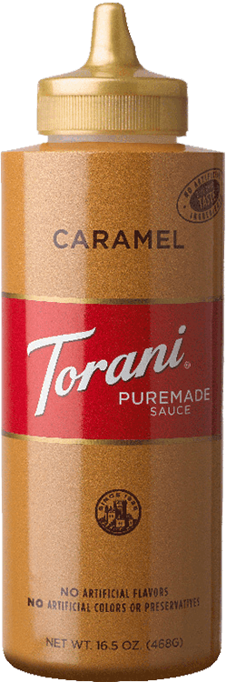 Torani, Caramel Sauce Squeeze Bottle, 355ml