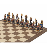 Rock N Roll And Jazz Polyresin Chess Piece Set (32pc)