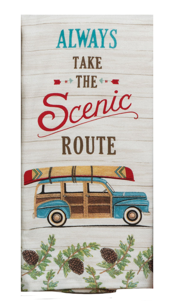 Kay Dee Designs Dual Purpose Terry Towel, Scenic Route