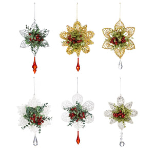 Season's Sparkle LED Ornament, 6 Assorted Styles