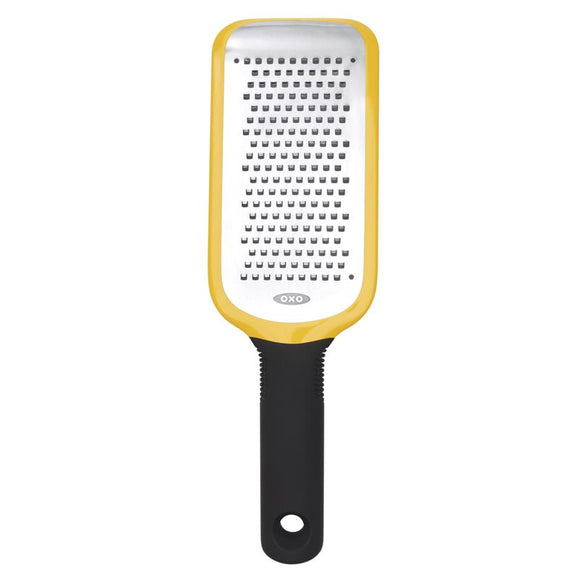 OXO Etched Medium Hand Zester, Yellow 14.5