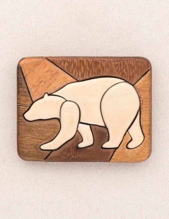 Polar Bear Patching Magnet