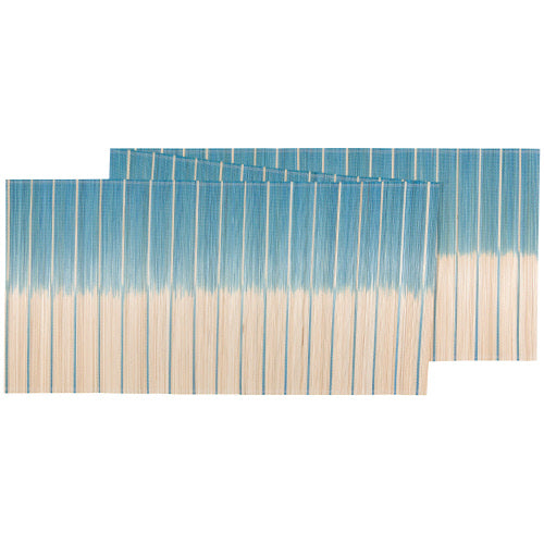 Now Designs Dip-Dyed Bamboo Table Runner, Blue