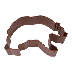 Grizzly Bear Polyresin Brown Cookie Cutter, 3.5"