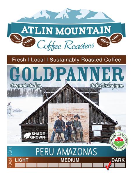 Atlin Mountain Coffee, Goldpanner (Ground, Organic) 400g