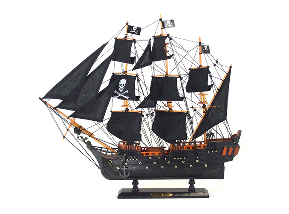 Black Pearl Wooden Model Ship, 20.5