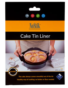 NO-STIK Re-Usable Cake Tin Liner Round, 20cm/8"