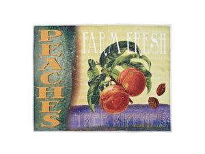 Harman Drying Mat, Vintage Peach Crate 15x20"