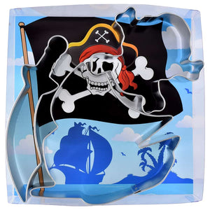 Pirate Cookie Cutter Set, 3pc