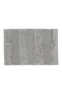 Cloud Cotton Rug/Bath Mat, Grey, 20x32"