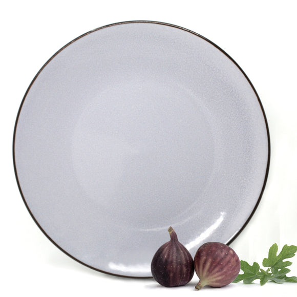 BIA Reactive Glaze Dinner Plate, Grey