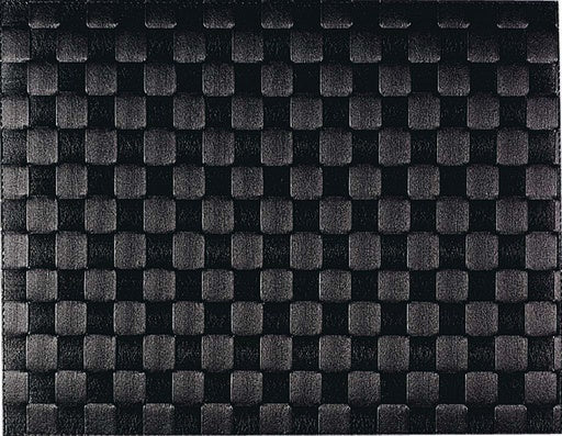 Woven Placemat, Black 30x40cm