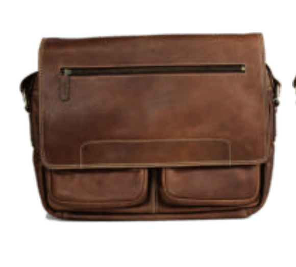 Rugged Earth Leather Purse, Style 199033