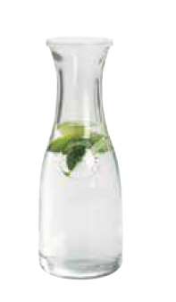 Anchor 1 Litre Carafe With Lid, Glass