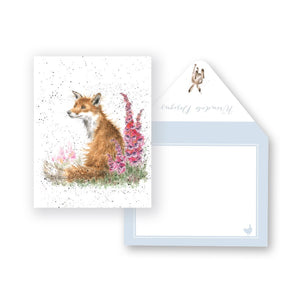 Wrendale Mini-Card, Foxgloves