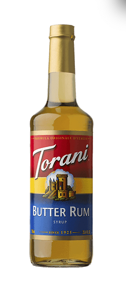 Torani, Butter Rum Syrup (OD), 750ml