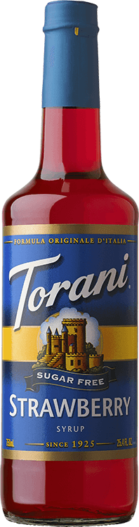 Torani, Sugar-Free Strawberry Syrup, 750ml