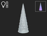 LED Acrylic Winter Tree, 21"