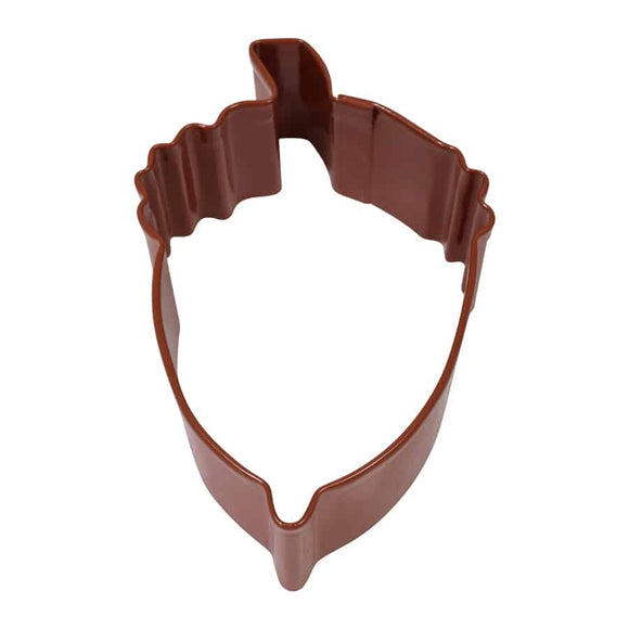 Acorn Polyresin Brown Cookie Cutter, 2.75