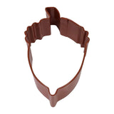 Acorn Polyresin Brown Cookie Cutter, 2.75"