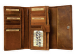 Rugged Earth Leather Organizer/Wallet, Style 990001