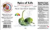 Spice Of Life Not So Hot Sauce, 148ml