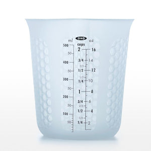 OXO Squeeze & Pour Silicone Measuring Cup, 2 Cups