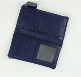 NAPPA Leather Ladies Wallet, Charlotte - Patriot Blue