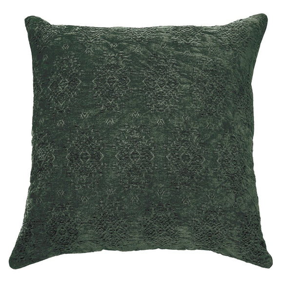 Brunelli Toro European Throw Pillow, Forest Green 25x25