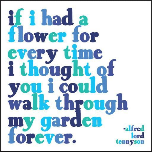 Quotable Magnet - If I Had A Flower, MD262