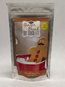 Hot Chocolate Bag 100g, Ginger Bread