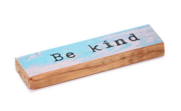 Be Kind Timber Magnet
