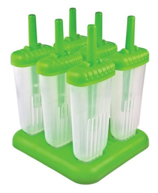 Tovolo Groovy Pop Molds, Green
