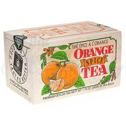 Wood Box, Orange Spice Black Tea, 25 Teabags