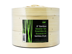 EMF Bamboo Steamer,  8"/20cm